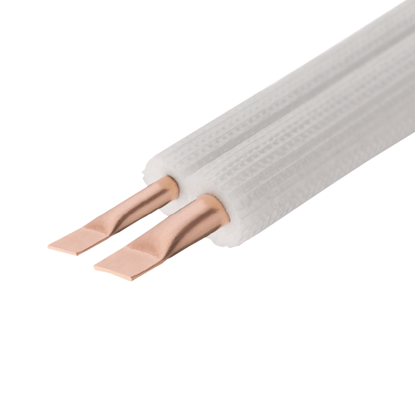 Dvigubas varinis vamzdis su izoliacija 1/4