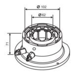 Bosch išmetamųjų dujų katilo adapteris Ø60/100 - Image 2