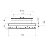 Difuzorius Zehnder Luna S125, oro padavimui - Image 4