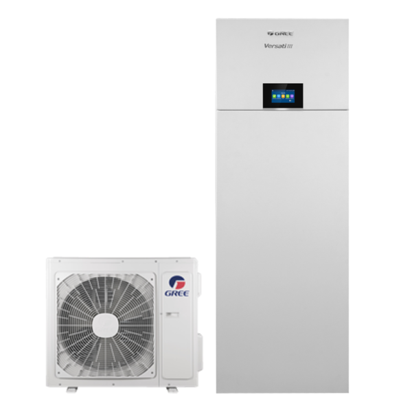 GREE Versati III šilumos siurblys All-in-One 8kW