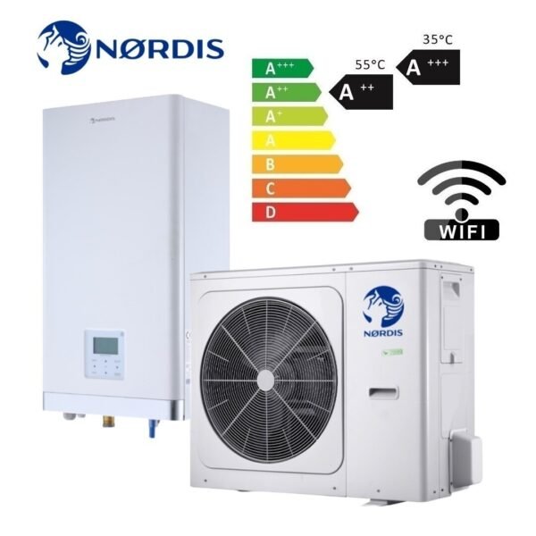Nordis šilumos siurblys OPTIMUS PRO Split 8,30 kW