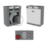 Rekuperatorius Zehnder ComfoAir 180 V ERV Entalpinis - Image 3