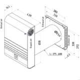 Mini rekuperatorius Zehnder ComfoAir 70 - Image 4