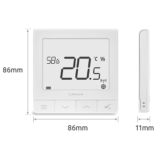 Salus Smart Home sistemos Quantum termoreguliatorius SQ610RF - Image 2