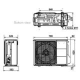 Šilumos siurblys Atlantic Alfea Extensa Duo A.I. 5kW R32 - Image 3